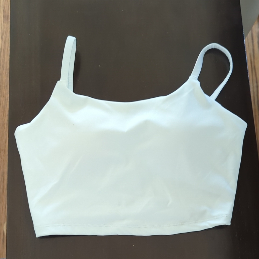 Women's White Crop Top